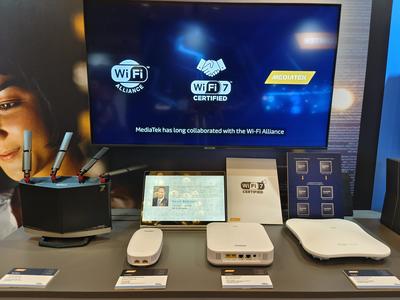 MediaTek 持續(xù)拓展 Wi-Fi 7 全球生態(tài)系統(tǒng)，首批認(rèn)證產(chǎn)品閃耀 CES 2024